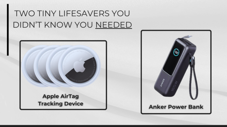 Apple AirTag & Anker Power Bank – The Ultimate Everyday Tech Combo