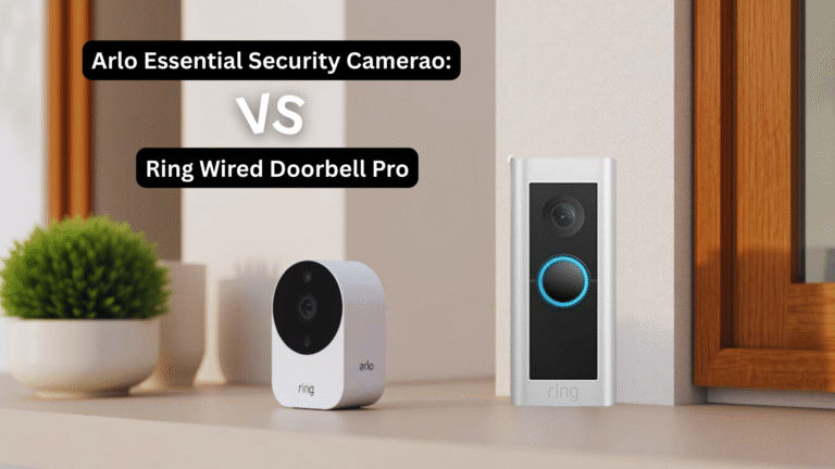 Arlo Essential Security Camera vs Ring Wired Doorbell Pro: