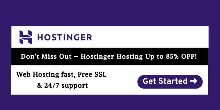 Hostinger Web Hosting